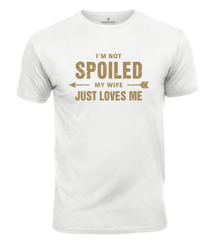 My Wife Just Loves Me Cotton T-Shirt