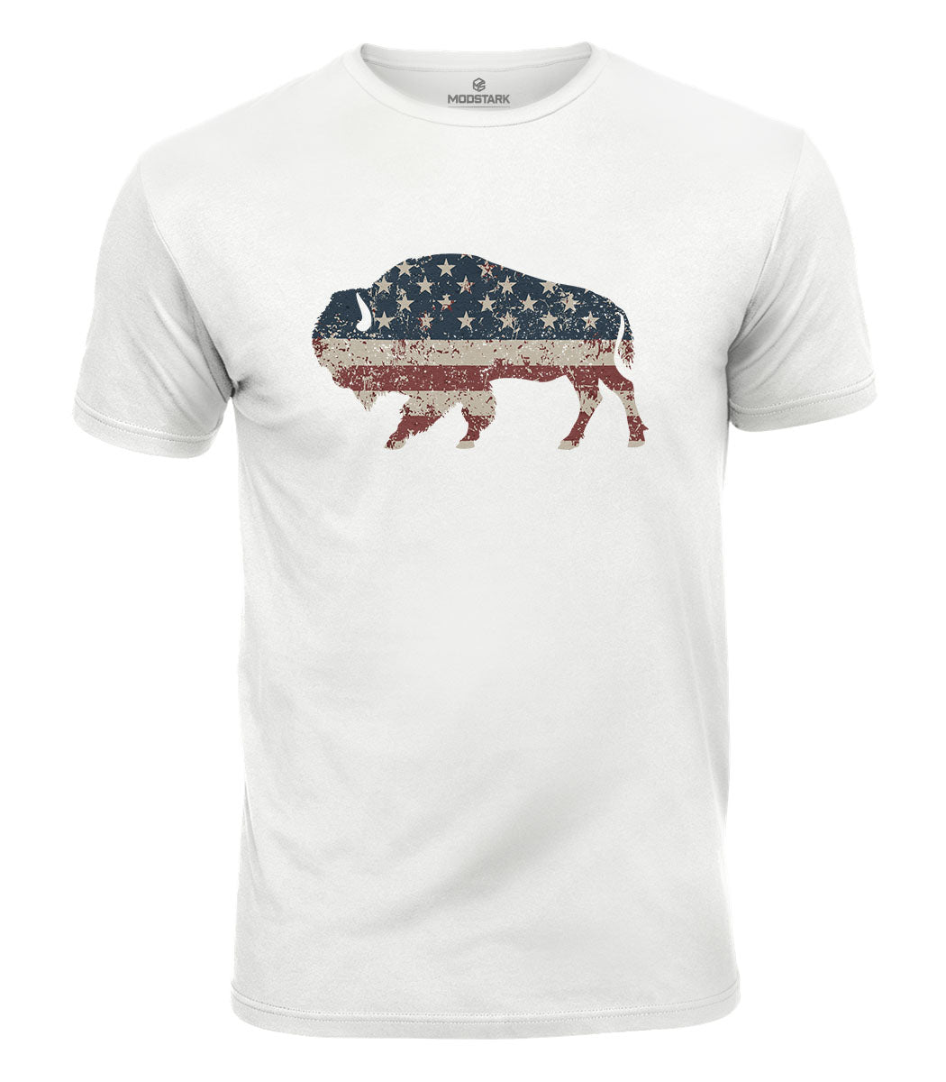 American Bison Cotton T-Shirt