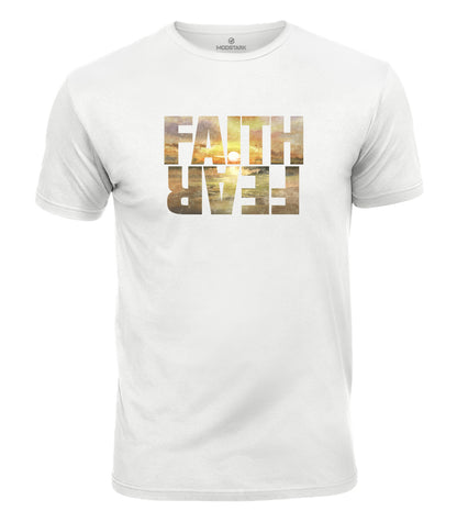 Faith Over Fear Cotton T-Shirt