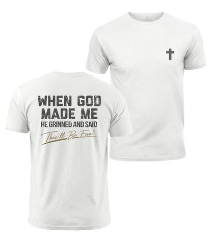 God-Made Cotton T-Shirt