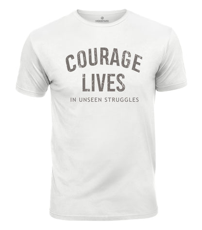 Courage Lives Cotton T-Shirt