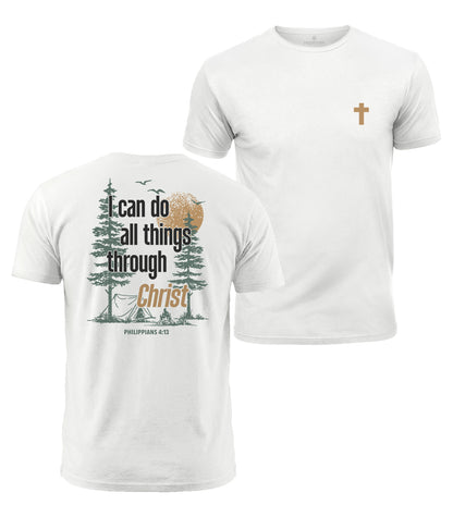 Through Christ Strength Cotton T-Shirt