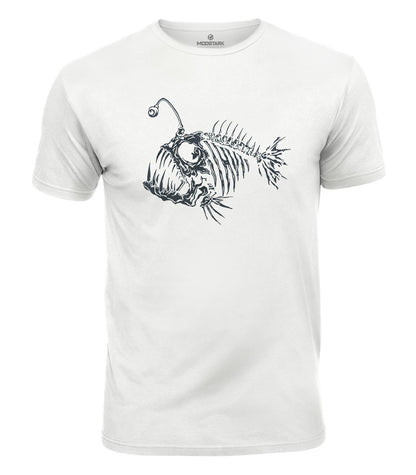 Anglerfish Skeleton Cotton T-Shirt