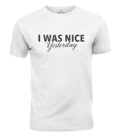 Nice Yesterday Cotton T-Shirt