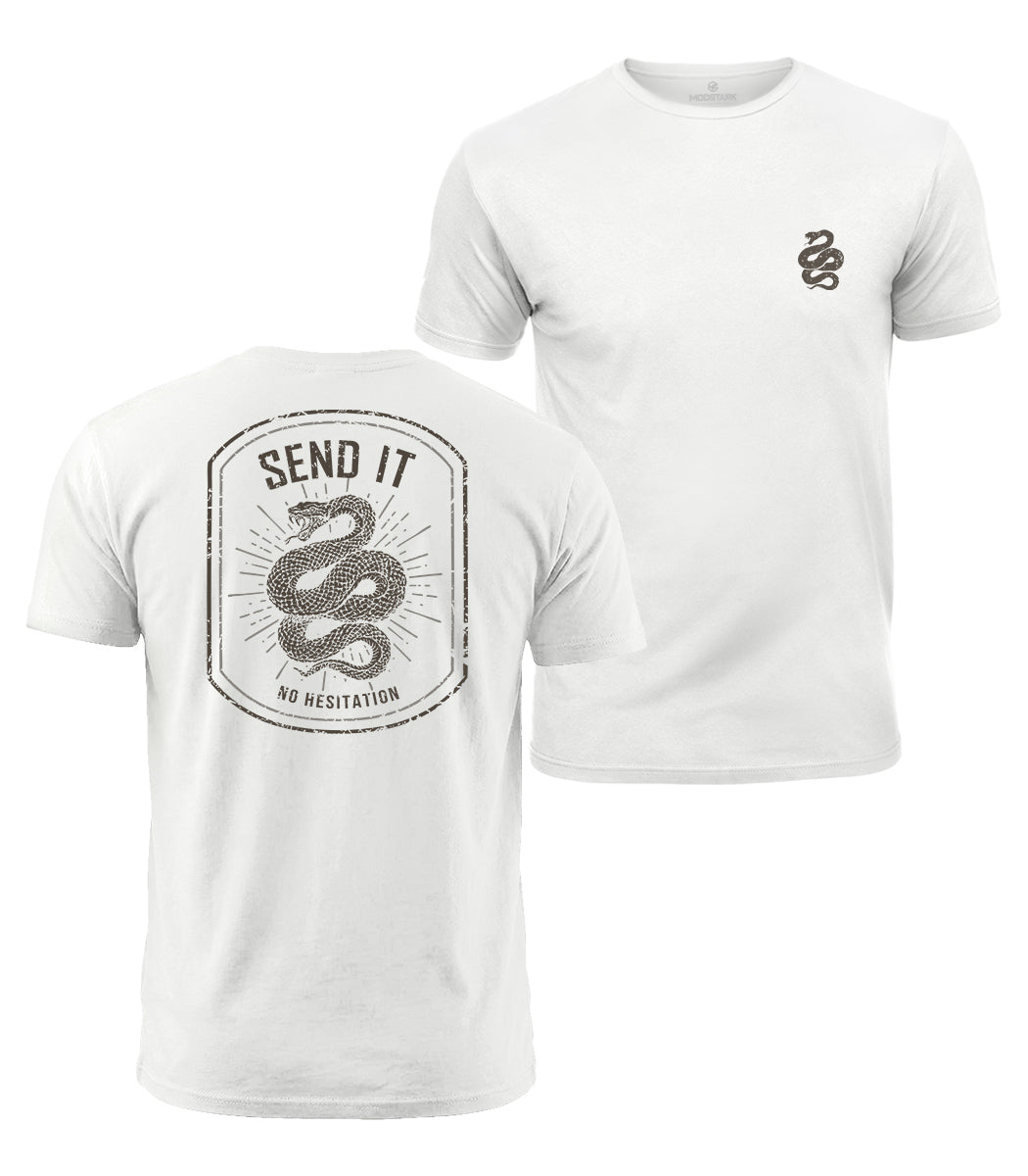 Send It Snake Cotton T-Shirt
