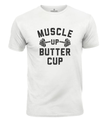 Muscle Up Buttercup Cotton T-Shirt