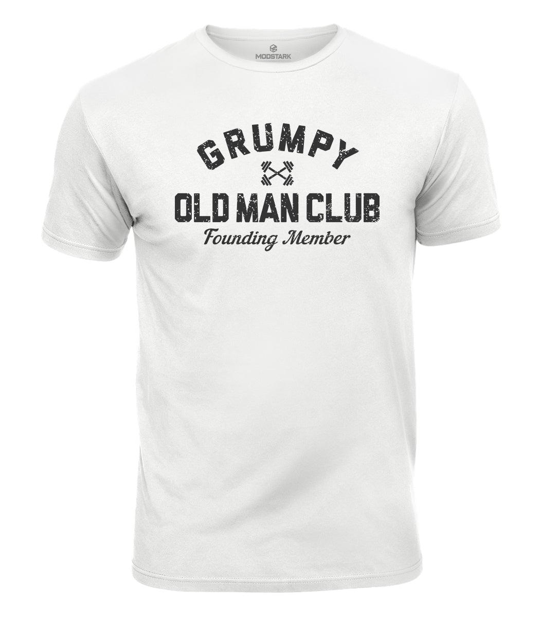 Grumpy Old Man Club Cotton T-Shirt