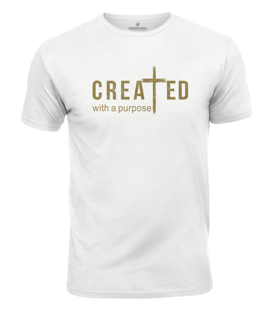 Created With A Purpose Cotton T-Shirt