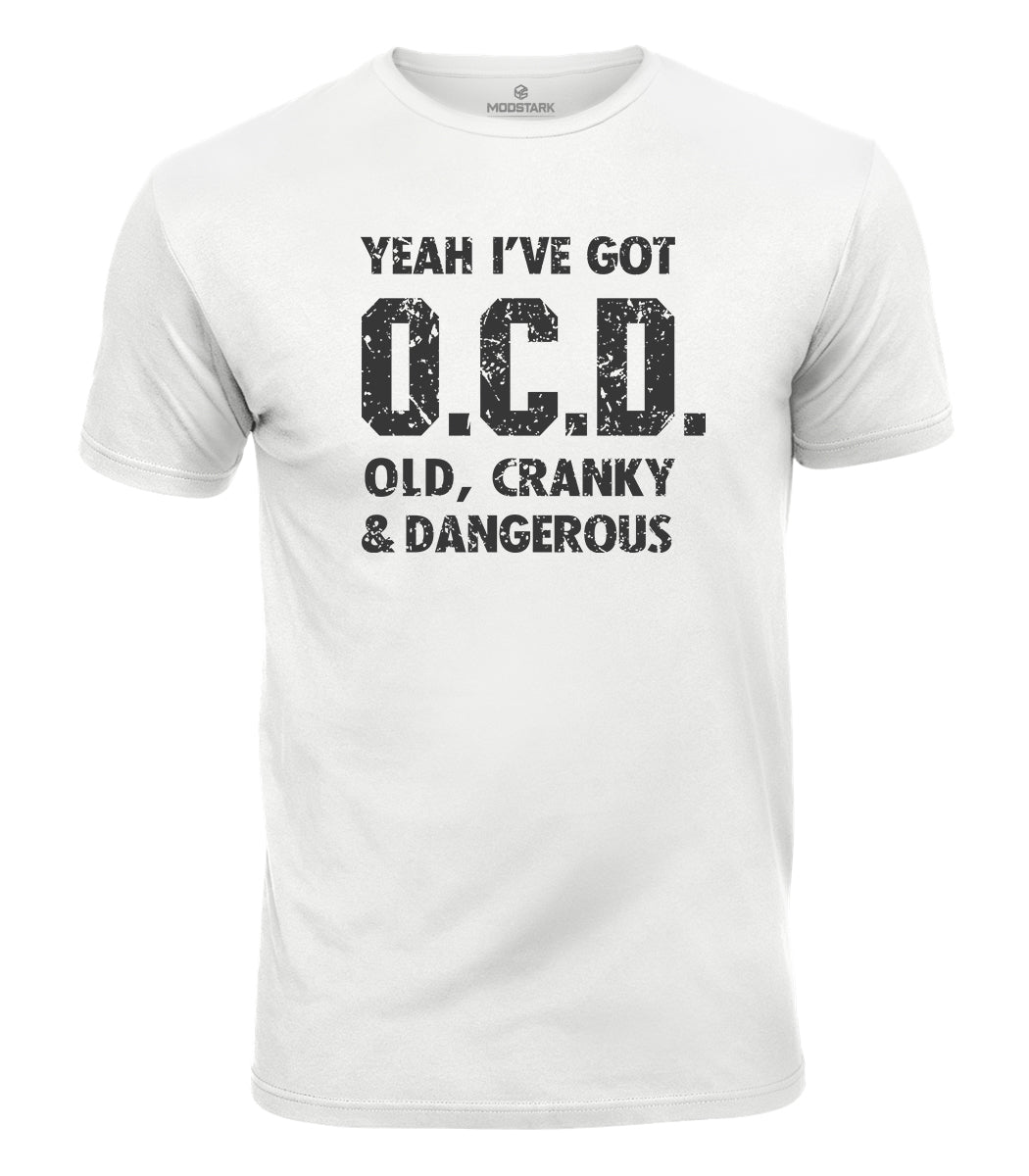 Old Cranky Dangerous Cotton T-Shirt