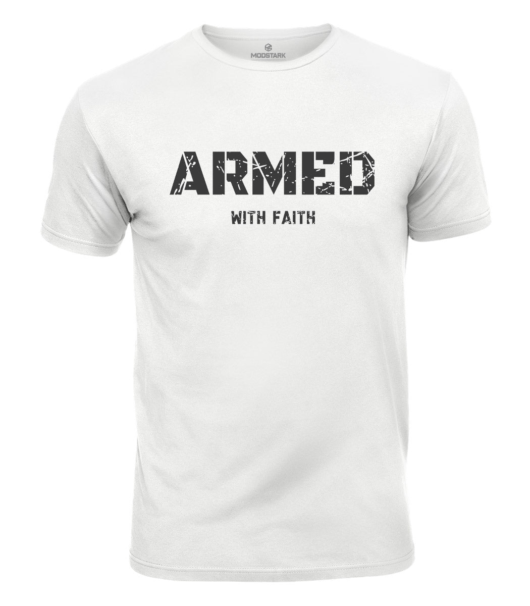 Armed With Faith Cotton T-Shirt