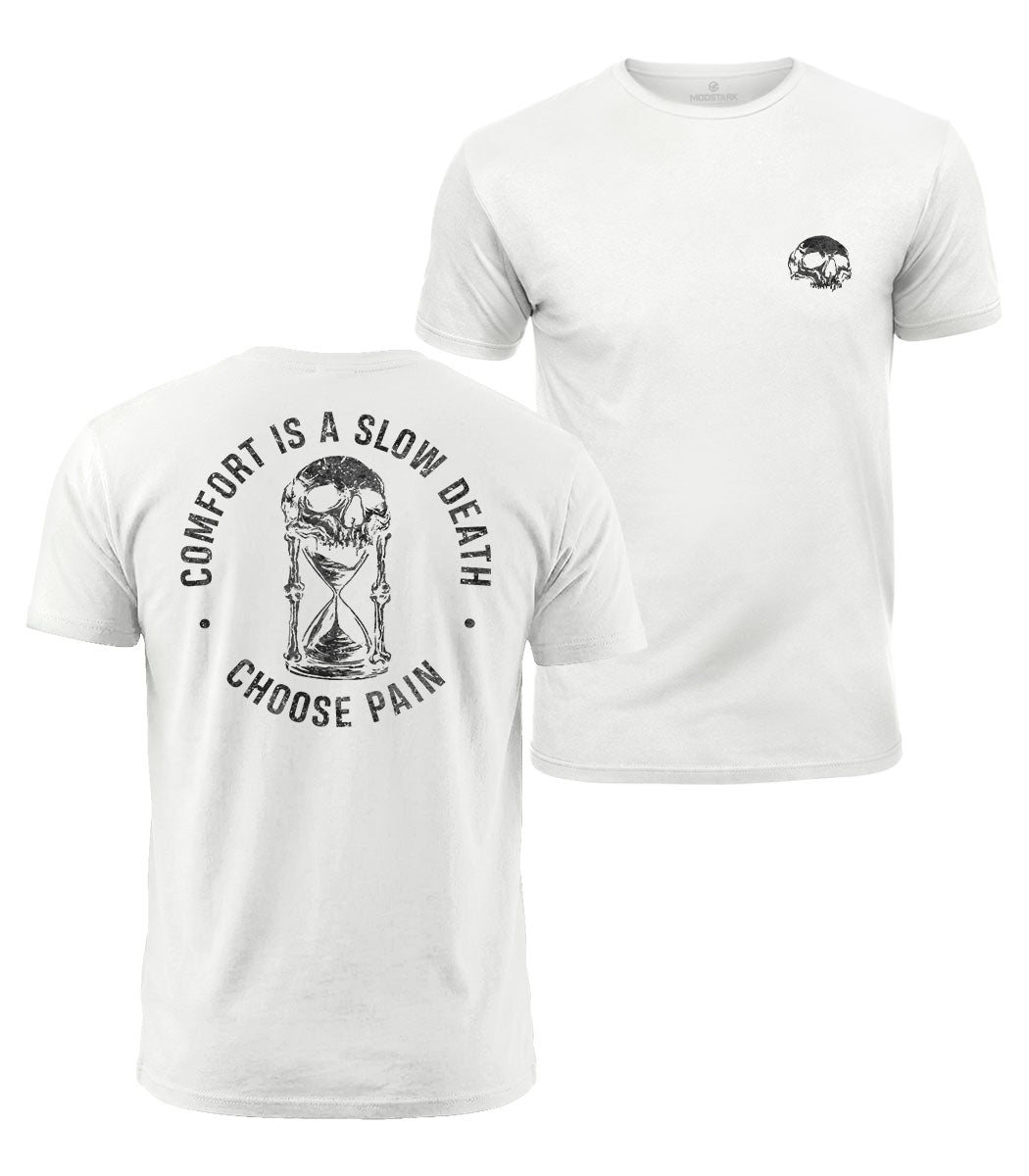 Comfort Is A Slow Death Cotton T-Shirt