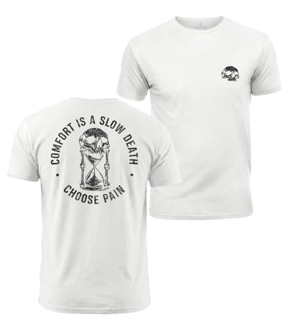 Comfort Is A Slow Death Cotton T-Shirt