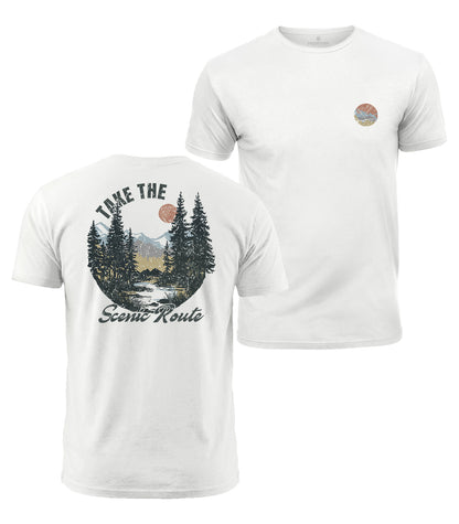 Take The Scenic Route Cotton T-Shirt
