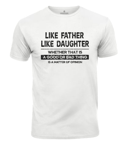 Like Father Like Daughter Cotton T-Shirt