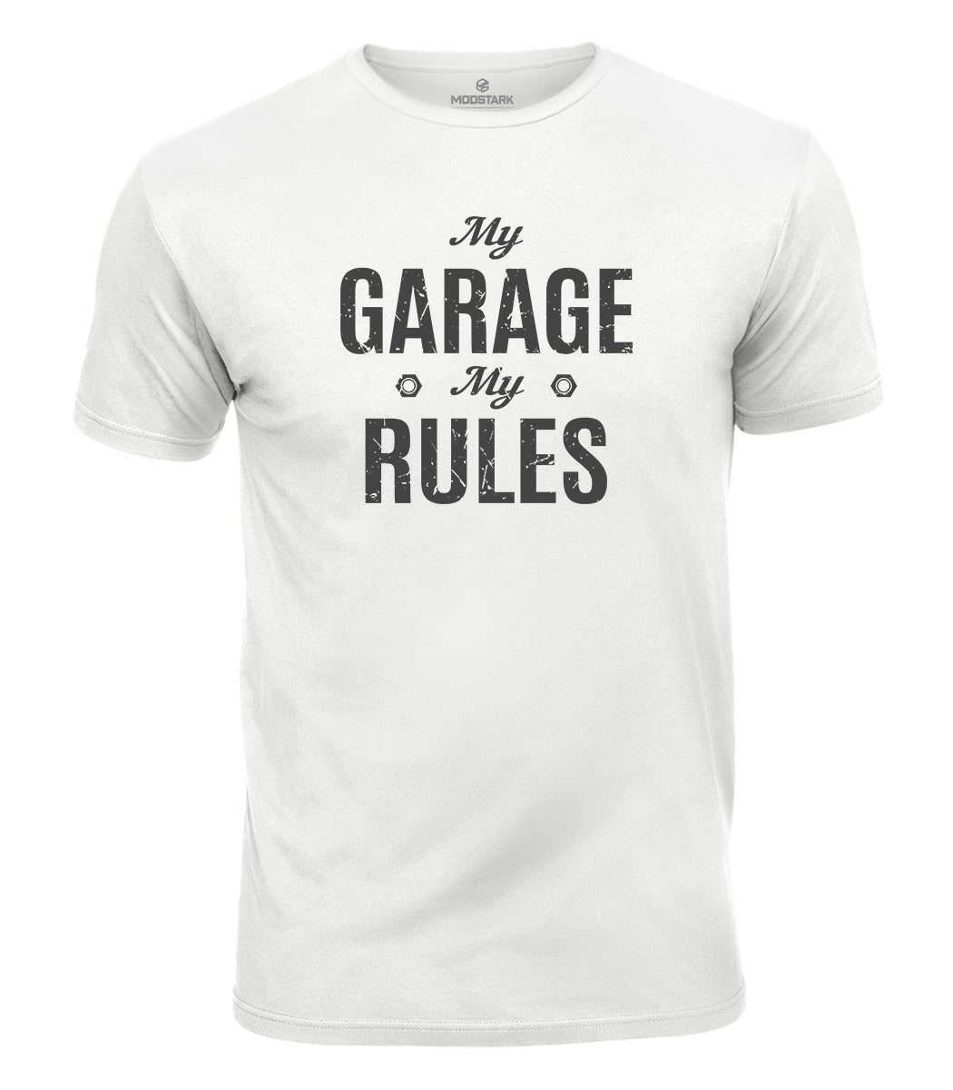 My Garage My Rules Cotton T-Shirt