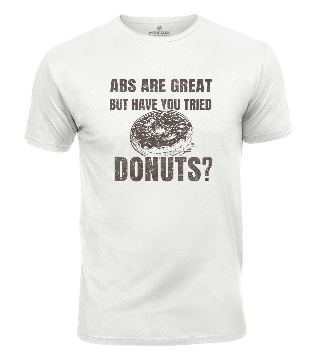Abs Or Donuts Cotton T-Shirt