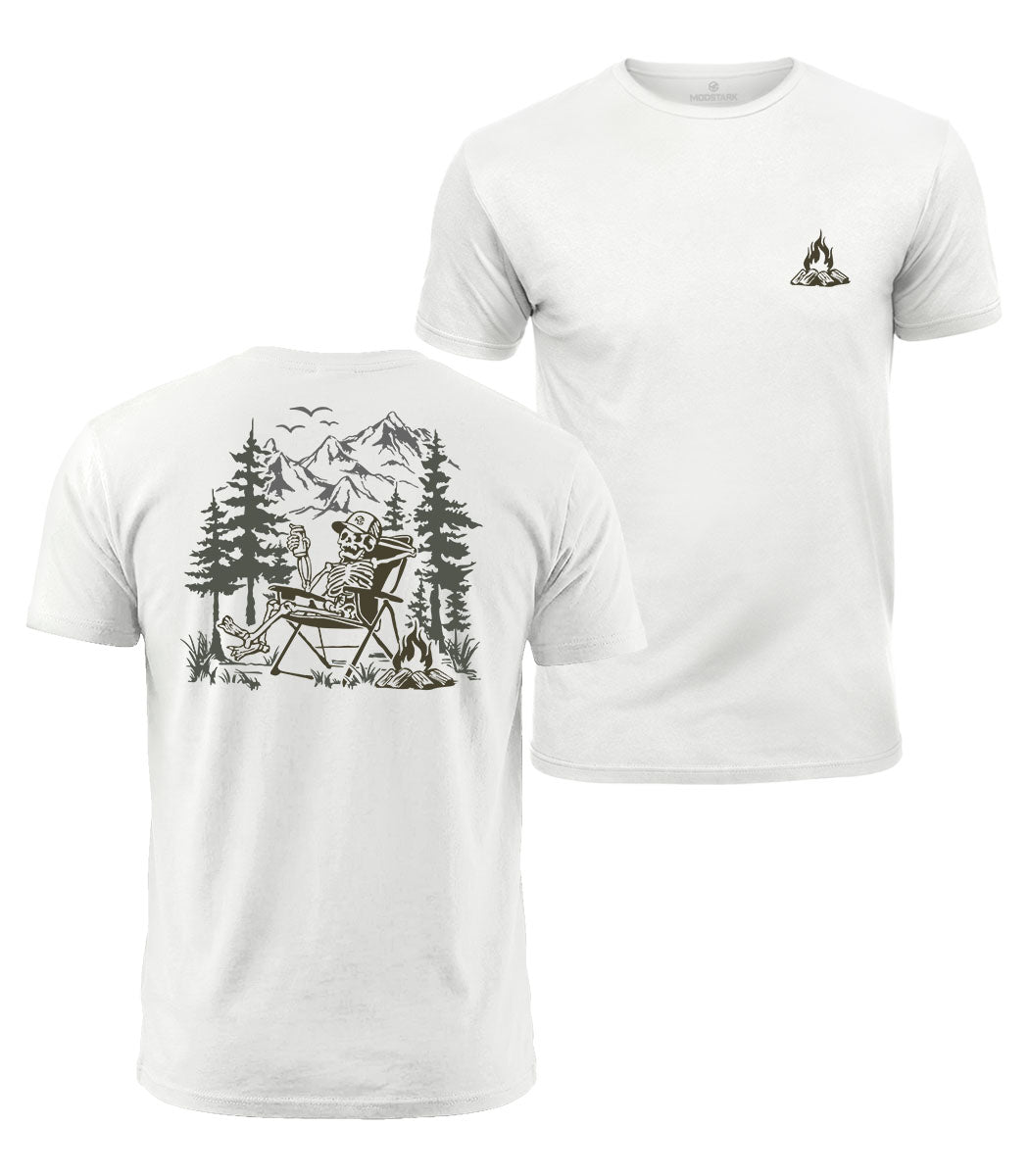 Camp Till I Die Cotton T-Shirt