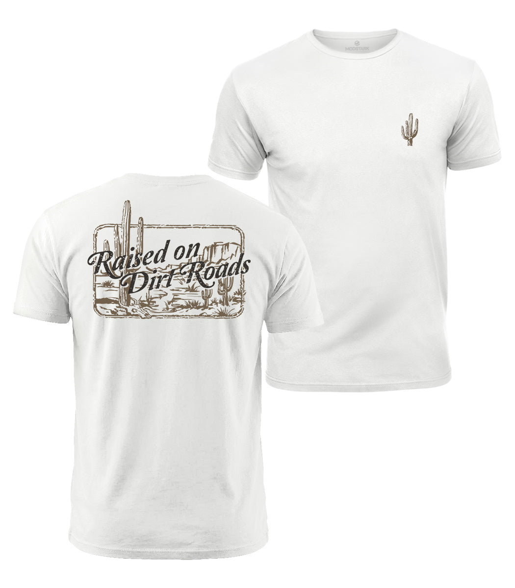 Raised On Dirt Roads Cotton T-Shirt