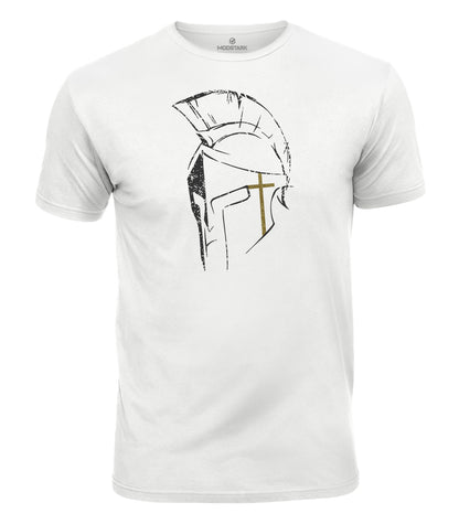 Spartan Faith Helmet Cotton T-Shirt