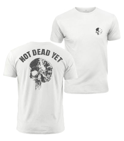 Not Dead Yet Skull Cotton T-Shirt