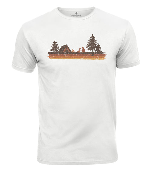 Wilderness Campfire Cotton T-Shirt