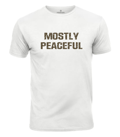 Mostly Peaceful Cotton T-Shirt