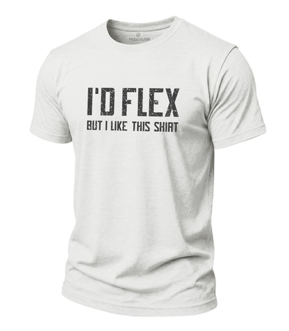 Funny Flex Gym Cotton T-Shirt