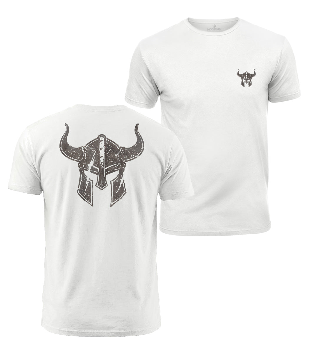 Warrior Helmet Cotton T-Shirt