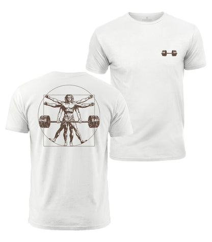 Vitruvian Lifter Cotton T-Shirt