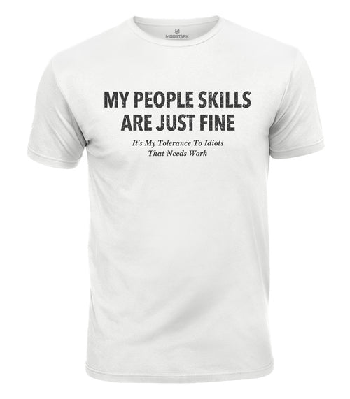 People Skills Cotton T-Shirt