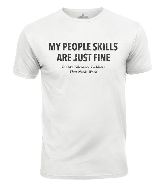 People Skills Cotton T-Shirt
