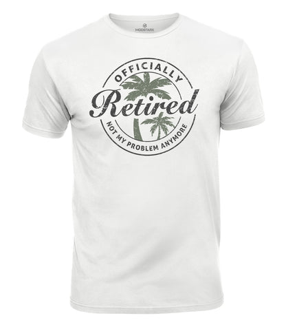 Officially Retired Cotton T-Shirt