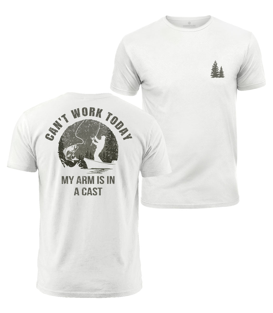 Arm In A Cast Cotton T-Shirt