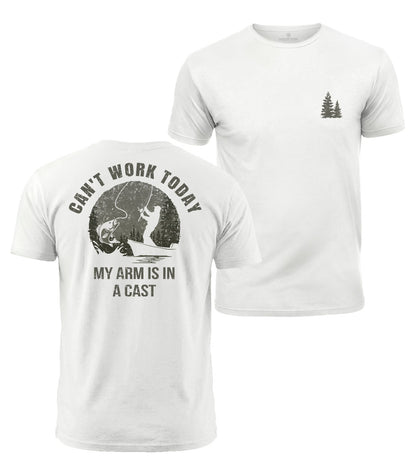 Arm In A Cast Cotton T-Shirt