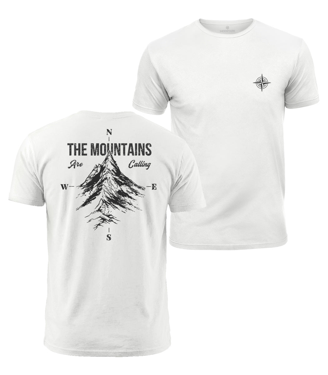 The Mountains Are Calling Cotton T-Shirt