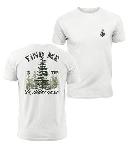 Wilderness Pine Forest Cotton T-Shirt