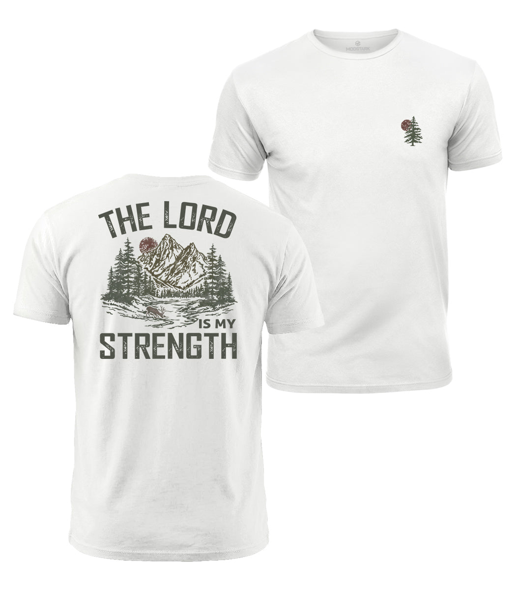 The Lord Is My Strength Cotton T-Shirt