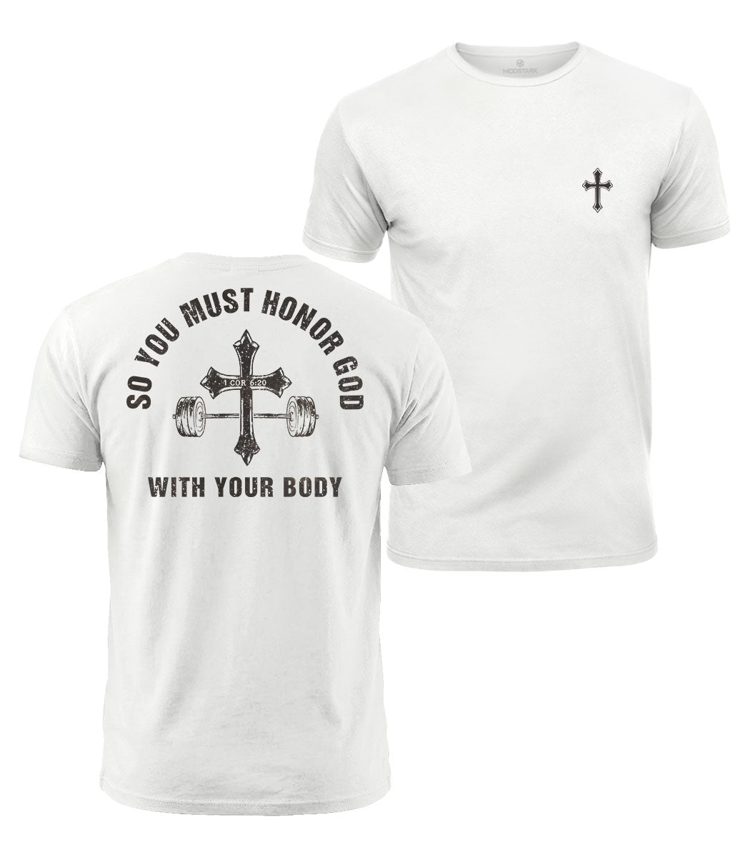 Honor God With Your Body Cotton T-Shirt