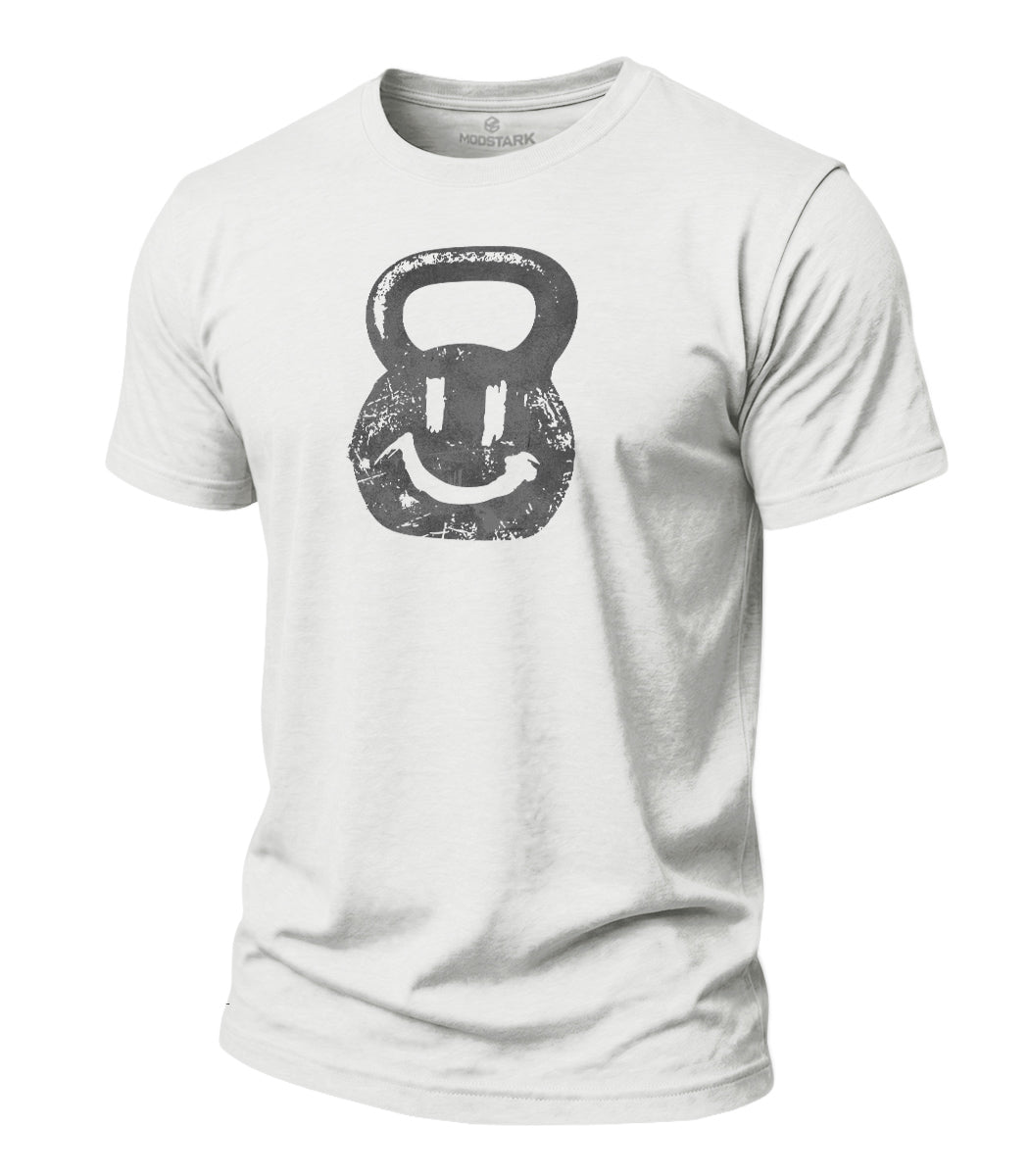 Happy Kettlebell Cotton T-Shirt