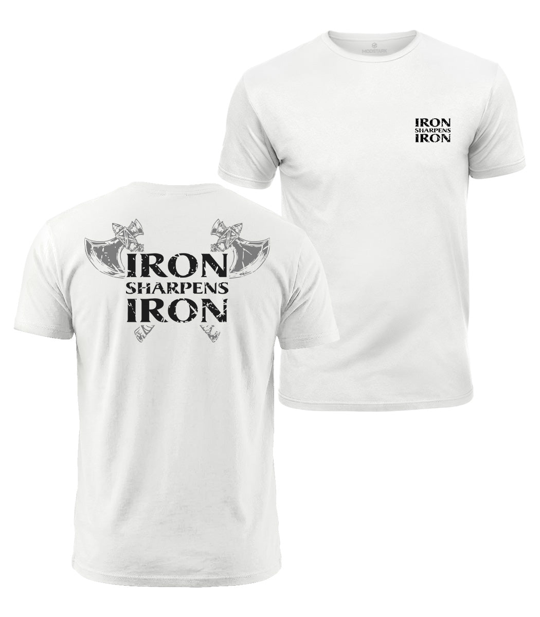 Iron Sharpens Iron Cotton T-Shirt