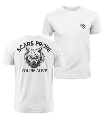Scars Prove It Cotton T-Shirt