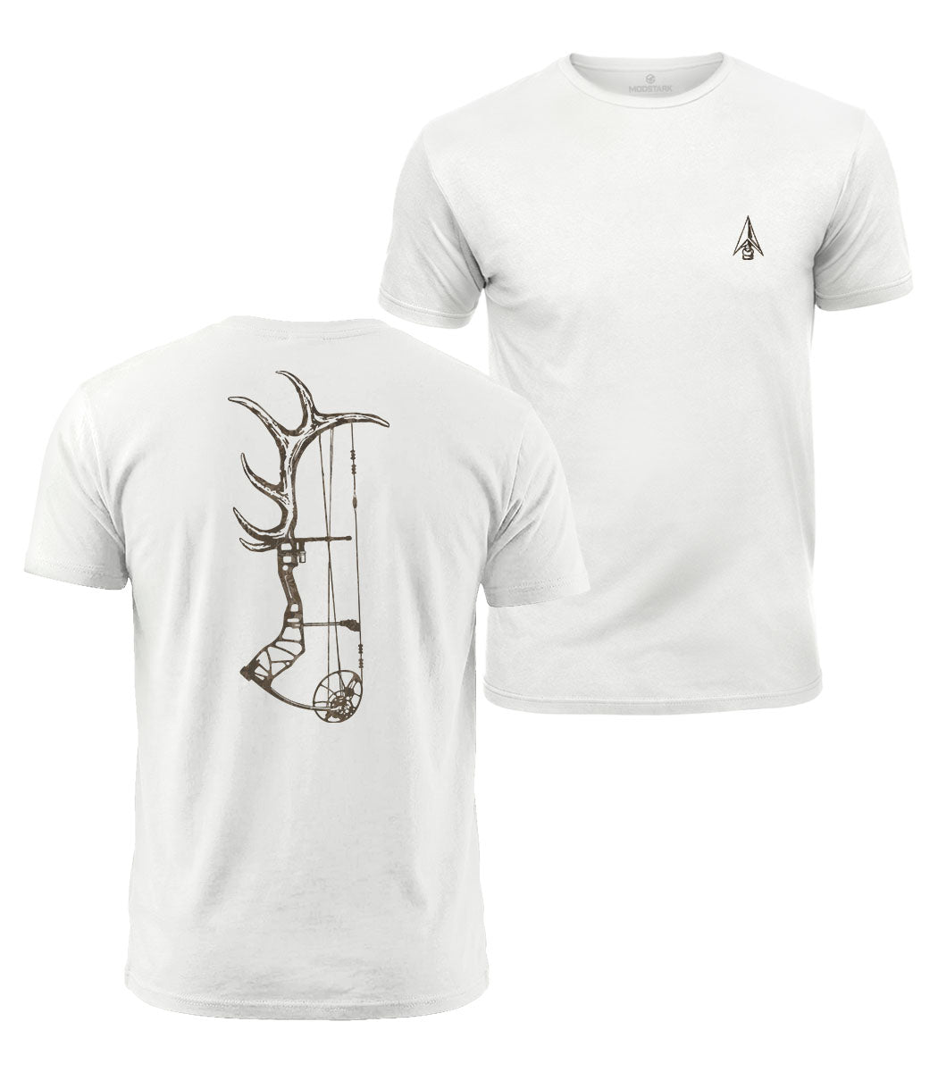Bowhunting Antlers Cotton T-Shirt