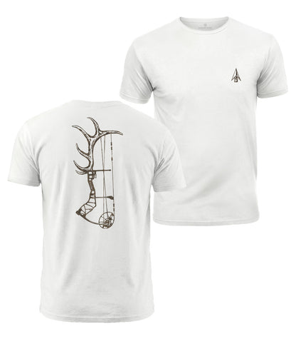 Bowhunting Antlers Cotton T-Shirt