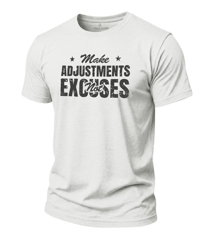 No Excuses Motivation Cotton T-Shirt