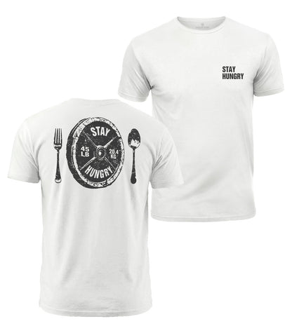 Stay Hungry Cotton T-Shirt