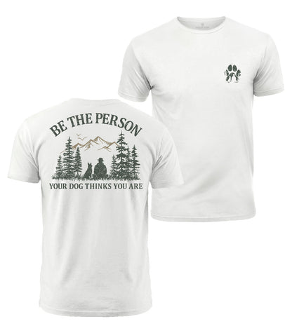 Your Dog Believes In You Cotton T-Shirt