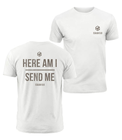 Here Am I Send Me Cotton T-Shirt
