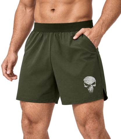 Skull Athletic Shorts