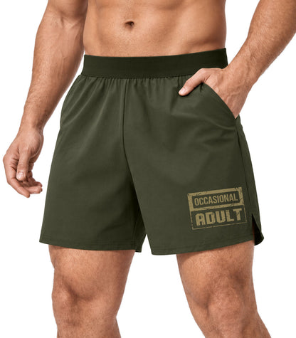 Occasional Adult Athletic Shorts