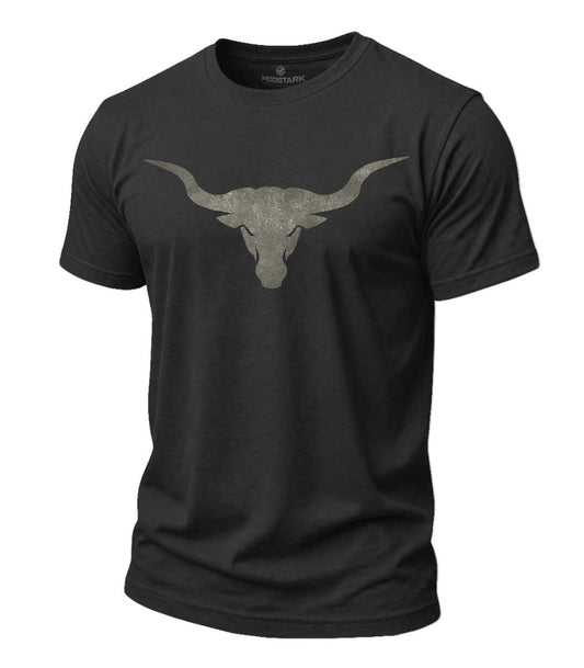 Iron Longhorn Cotton T-Shirt